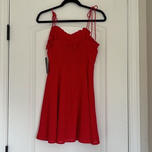 Lulus Red Mini Dress - Picture 3 of 4